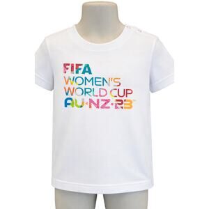 Fifa women's world cup aus NZ 2023 multi color 4 years old t shirt collector NWT
